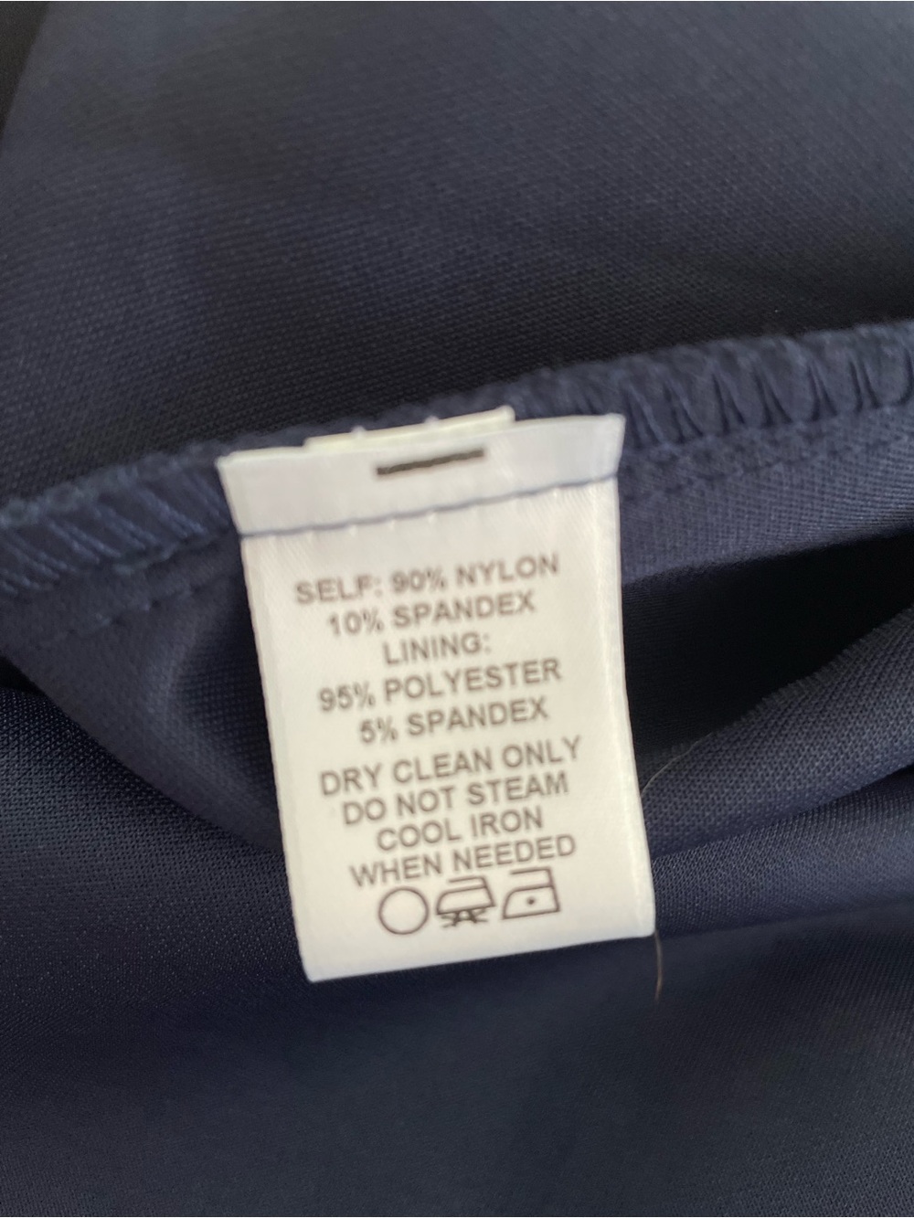 NWT Kiyonna Womens Plus Size Navy Blue Mademoiselle Lace A-Line Midi Dress 1X - Picture 9 of 10
